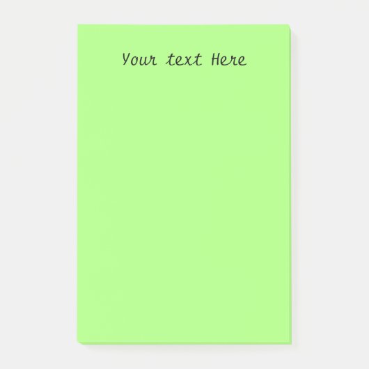 Liste verte à faire Post-it (Devant)