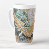 Listen Deeply-Latte Mug (Angle gauche)