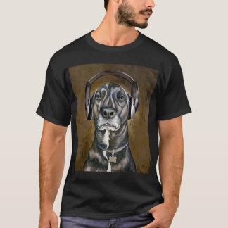 LISTEN, HIER - DOG T-SHIRT