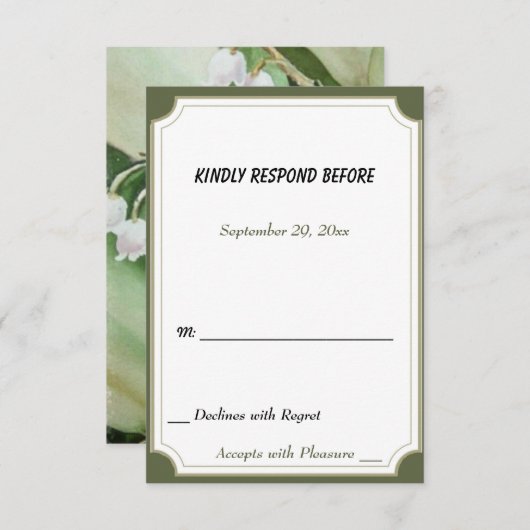 LIT BLANC DE LA VALLÉE RSVP (Devant / Derrière)