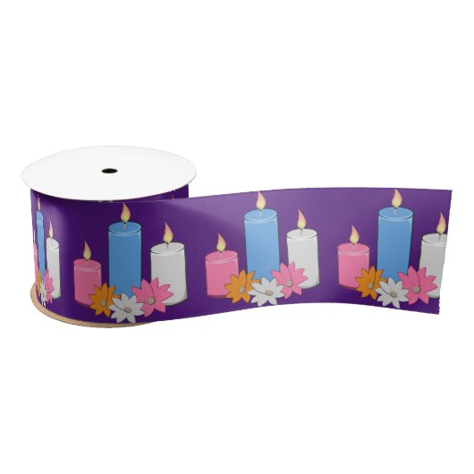 Lit Candle Flowers Thunder_Cove Lint (Spoel)