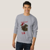 Lit Christmas Sloth Sweatshirt (Devant entier)