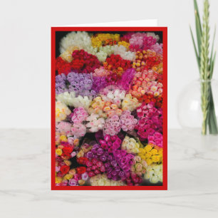 Lit de carte personnalisable Rose, Saint Valentin