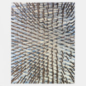 LIT de COUVERTURE d'OUATINE de CLOUS (Devant)