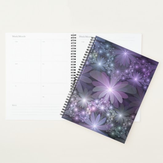 Lit de fleurs Art Fractal Abstrait tendance brilla (Devant avec enveloppe)