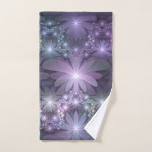 Lit de fleurs Art Fractal Abstrait tendance brilla