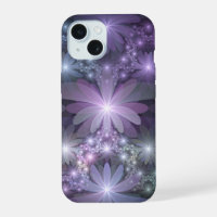 Lit de fleurs Art Fractal Abstrait tendance brilla