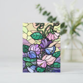 Lit De Verre Tiré De La Carte Poste De Champ (Debout devant)