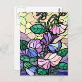 Lit De Verre Tiré De La Carte Poste De Champ (Devant / Derrière)