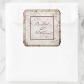 Lit des Stickers Rose de mariage favori (Sac)