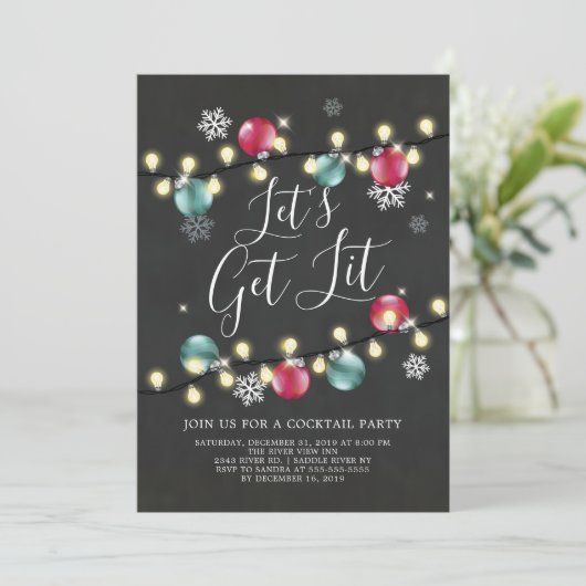 Lit Fête Invitation (Debout devant)