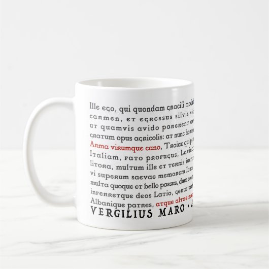 Lit Geek Virgil Aeneid - Mok (Links)