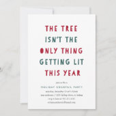 Lit | Invitation Cocktail de vacances (Devant)