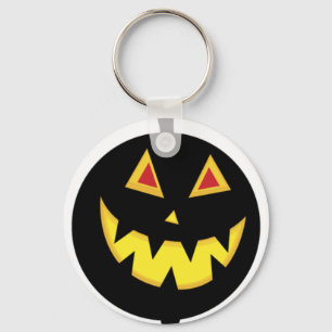 Lit Jack-o-Lantern Sleutelhanger