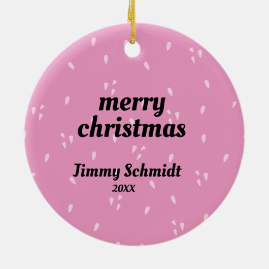 Lit Llama Ornament - Feestelijk & ! (Achterkant)