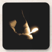 Lit Match Bier Onderzetter (Voorkant)