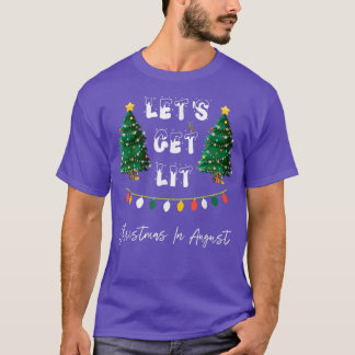 Lit Noël en août T-shirt Copie