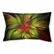 Fleurs imaginaires fractales douces et tendres