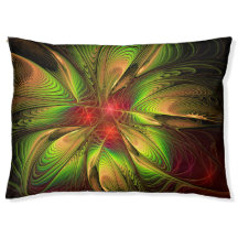 Fleurs imaginaires fractales douces et tendres