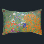 Lit Pour Animaux Gustav Klimt Fleur Jardin Cottage Nature<br><div class="desc">Un beau tableau de jardin - c'est un tableau classique de Gustav Klimt,  appelé Cottage Garden,  ou Bauergarten,  1907,  qui est un gros plan d'un jardin fleuri,  un tableau floral coloré.</div>