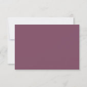 Lit Rose & Cartes RSVP Rose Amaranth (Dos)