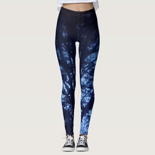 Lit Series - Blauw Leggings (Voorkant)