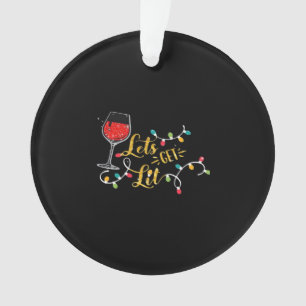 Lit Vins Lunettes Vins Lumières Noël Drinki