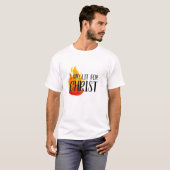 LIT VOOR CHRIST T-SHIRT (Voorkant volledig)