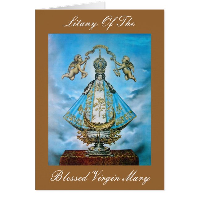 Litanie De La Bienheureuse Vierge Marie (Devant)