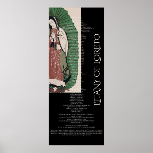 LITANY OF LORETO POSTER (Voorkant)