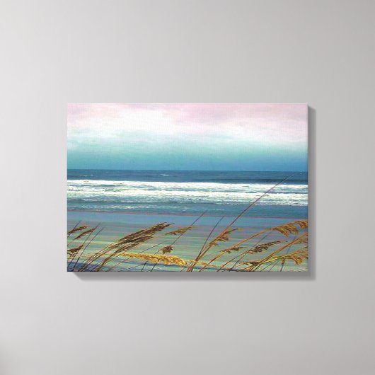 Litchfield Beach, Pawleys Island Ingewikkeld Canva Canvas Afdruk (Voorkant)