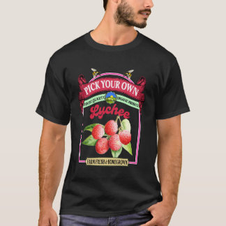 Litchi Liefhebber Boerenmarkt Eigen Teelt Eigen Ke T-shirt