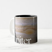 LITD Planet-Mok: Jupiter Tweekleurige Koffiemok (Voorkant links)