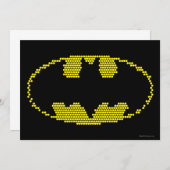 Lite-Brite Bat Emblem Kaart (Voorkant / Achterkant)