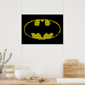 Lite-Brite Bat Emblem Poster (Keuken)