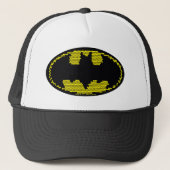 Lite-Brite Bat Emblem Trucker Pet (Voorkant)