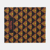 Lite-Brite S-Shield Fleece Deken (Voorkant (Horizontaal))