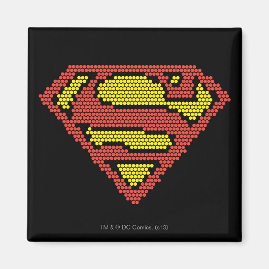 Lite-Brite S-Shield Magneet (Voorkant)