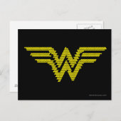 Lite-Brite WW-symbool Briefkaart (Voorkant / Achterkant)