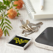 Lite-Brite WW-symbool Sleutelhanger (Zijkant)