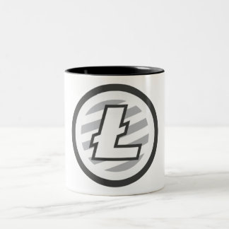 Litecoin Coffee Cup Tweekleurige Koffiemok
