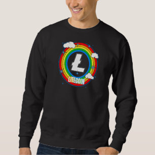 Litecoin Crypto Rainbow Colors Ltc Cryptocurrency Trui