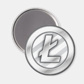 Litecoin Magnet Magneet (Voorkant / Achterkant)