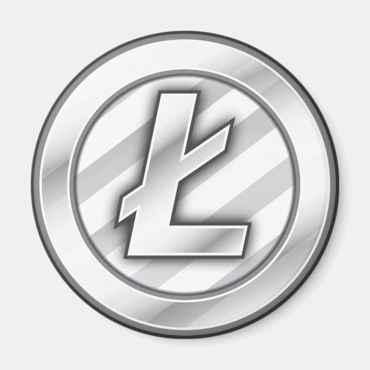 Litecoin Magnet Magneet (Voorkant)