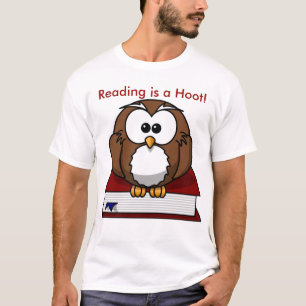 Literacy Awareness: Het lezen is een Hoot T-shirt
