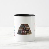 Literair cadeau voor boekenliefhebbers mok (Midden)