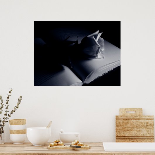 Literair Roos Poster (Keuken)