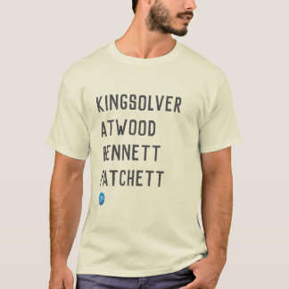 Literaire fictie auteurs T-shirt