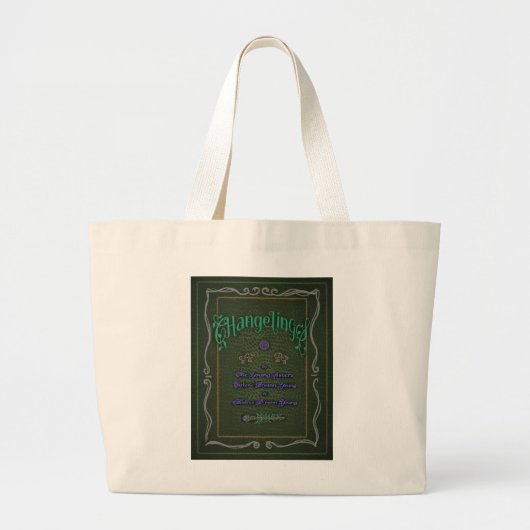 Literaire Merch Canvas tas 'Changelings' (Voorkant)