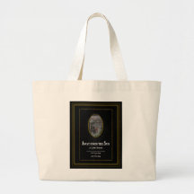 Literaire Merch-Canvas tas 'Weg van de zon'